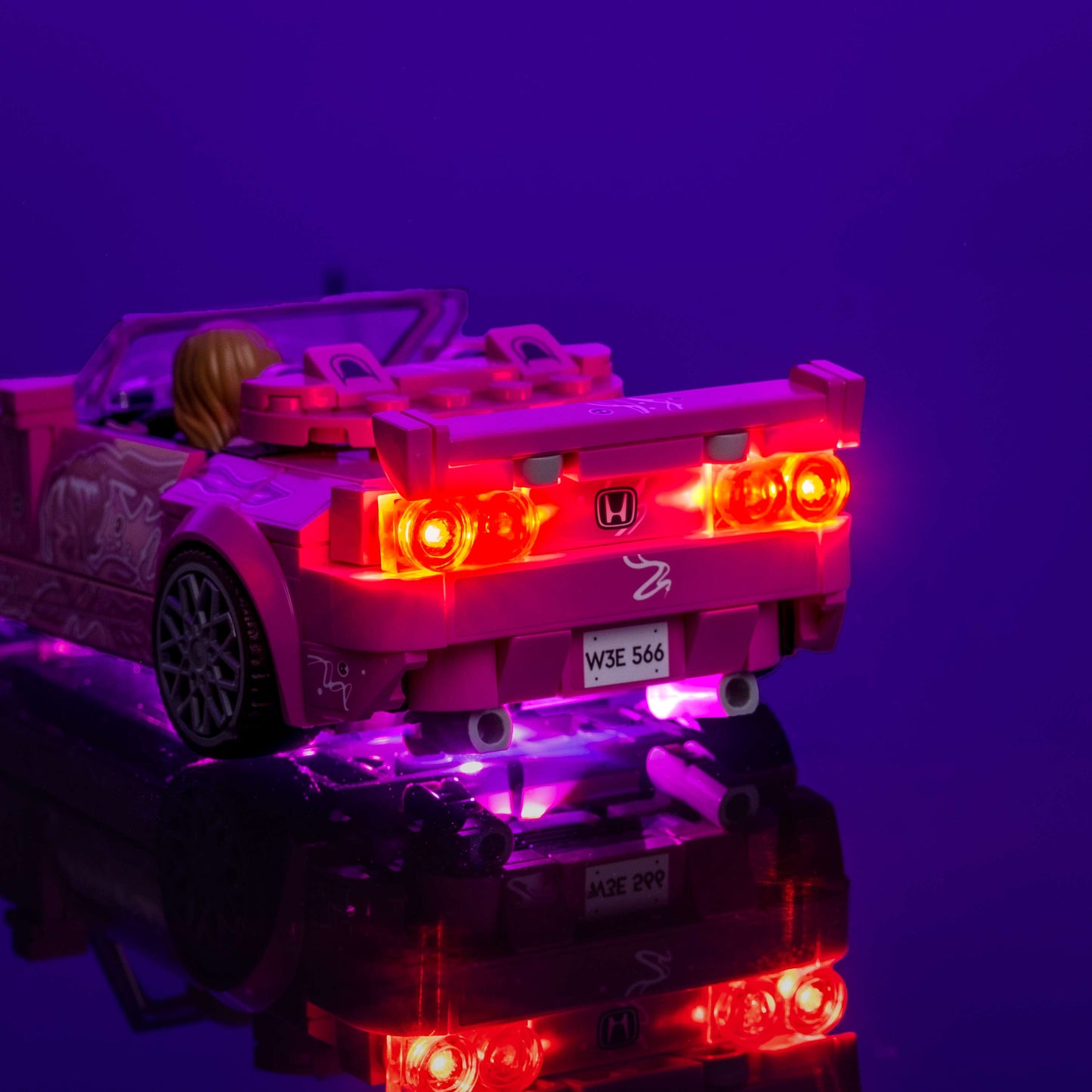 Light Kit for LEGO® Speed Champions 2 Fast 2 Furious Honda S2000 #77241