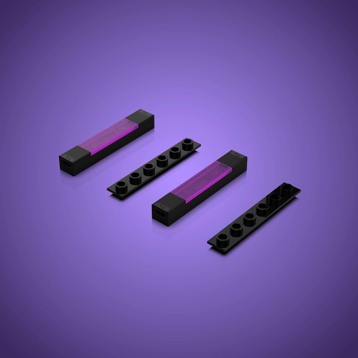 Meteor Light - Pink (2 Pack)