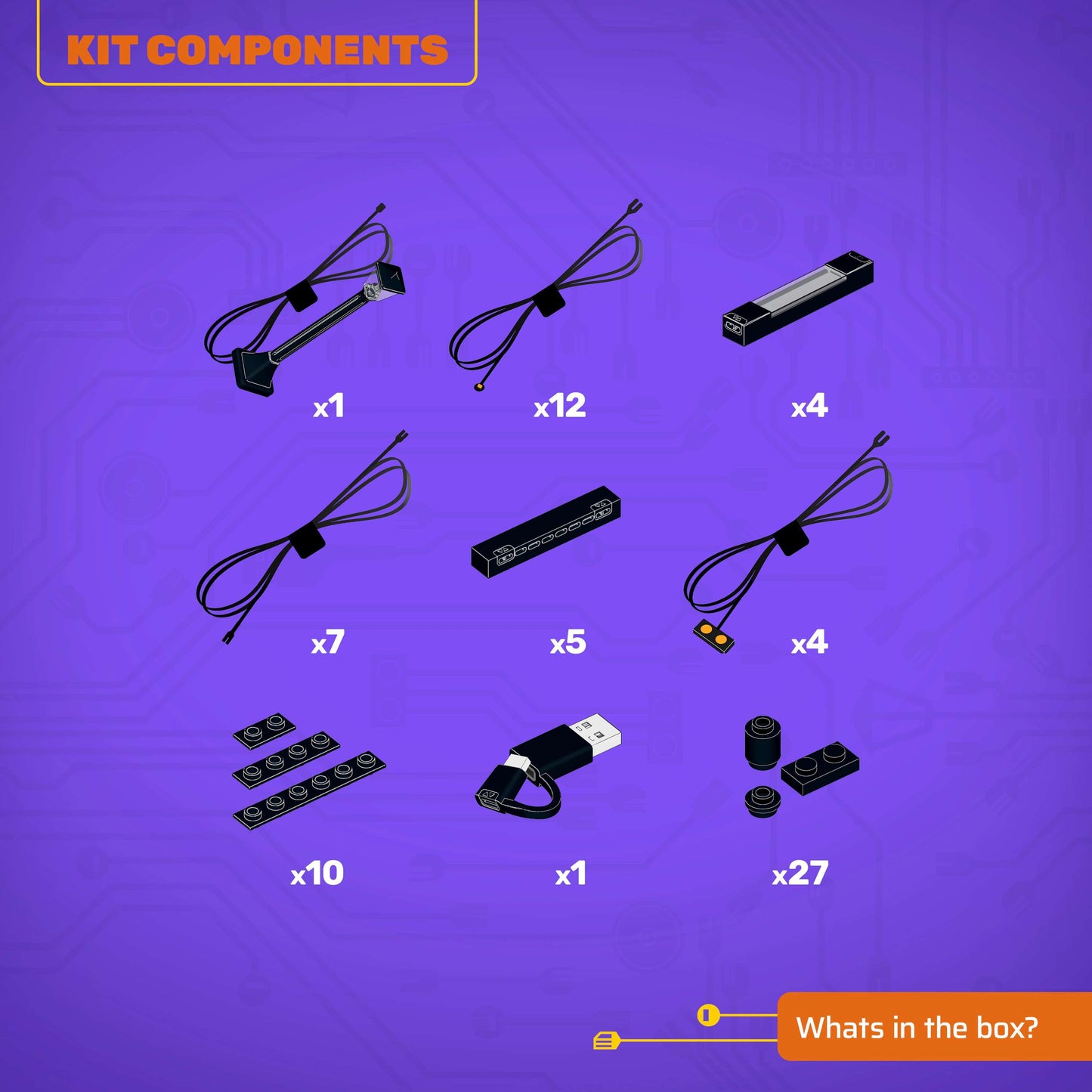 Light Kit for LEGO® Brick Bank #10251