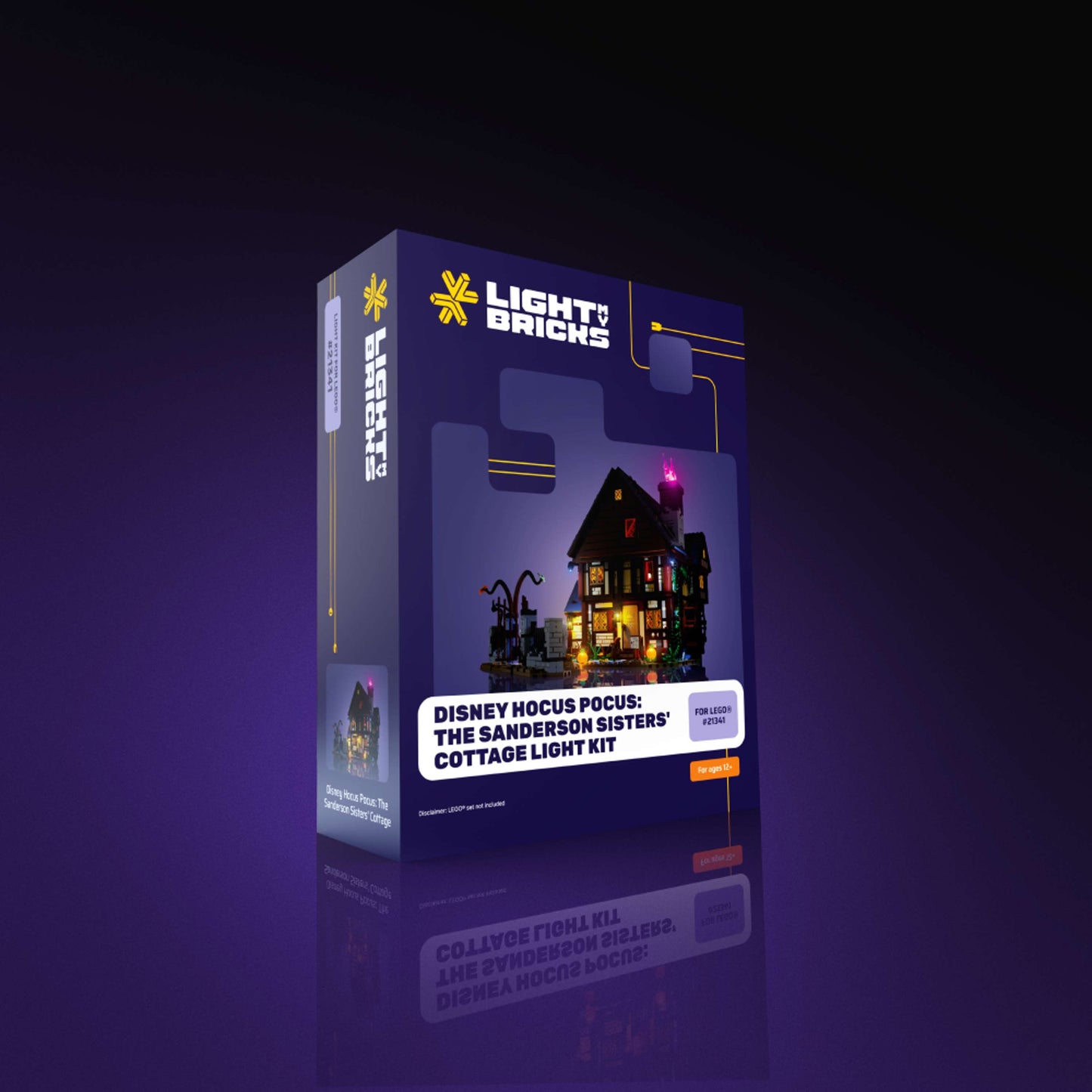 Light Kit for LEGO® Disney Hocus Pocus: The Sanderson Sisters' Cottage #21341