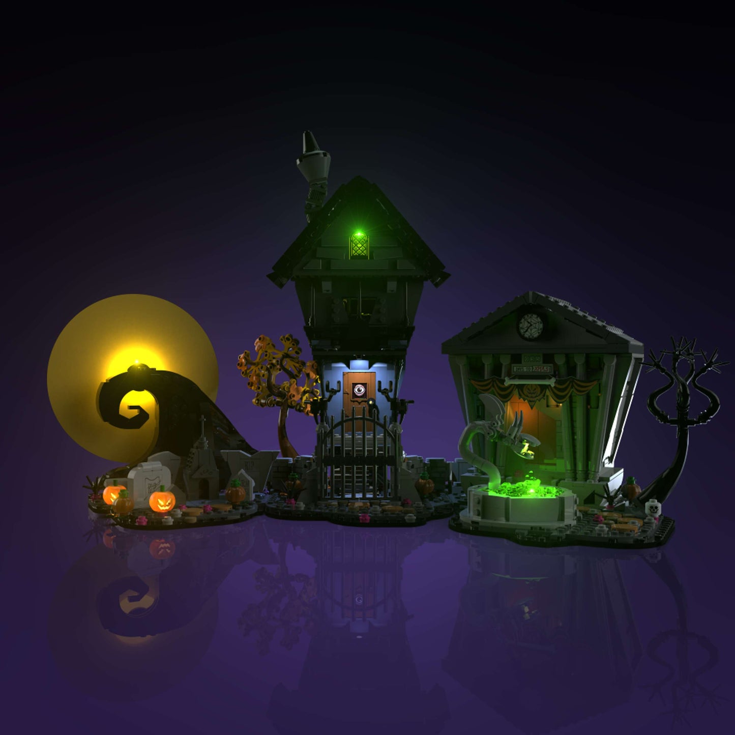 Light Kit for LEGO® Disney Tim Burton's The Nightmare Before Christmas #21351