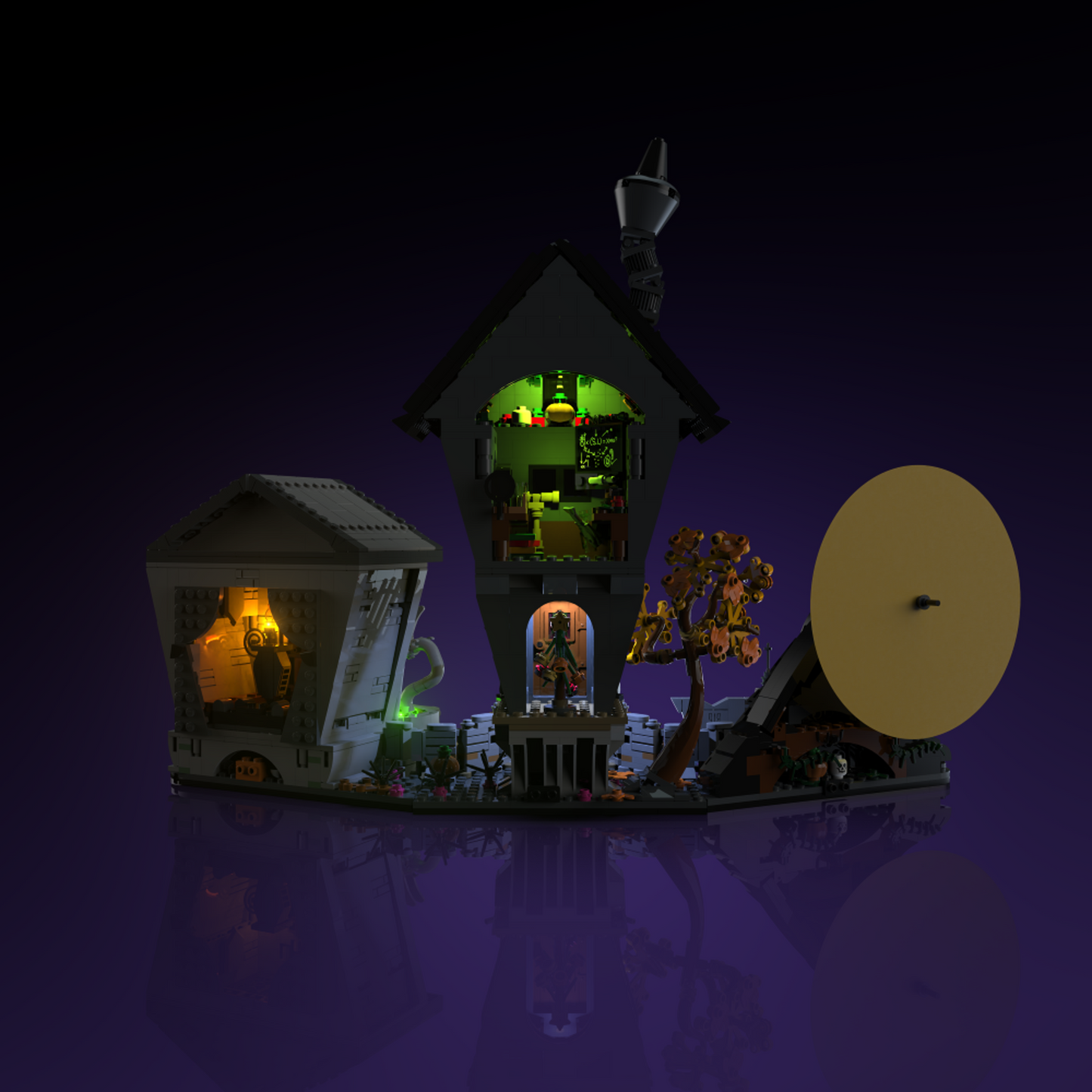 Light Kit for LEGO® Disney Tim Burton's The Nightmare Before Christmas #21351