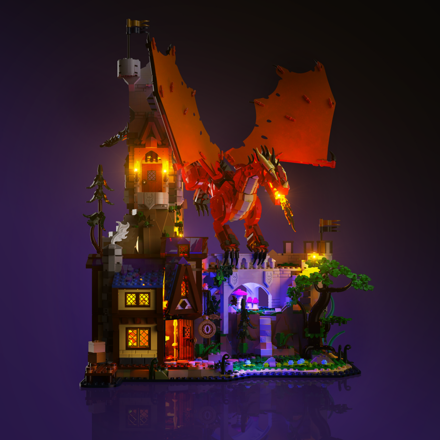 Light Kit for LEGO® Dungeons & Dragons: Red Dragon's Tale #21348
