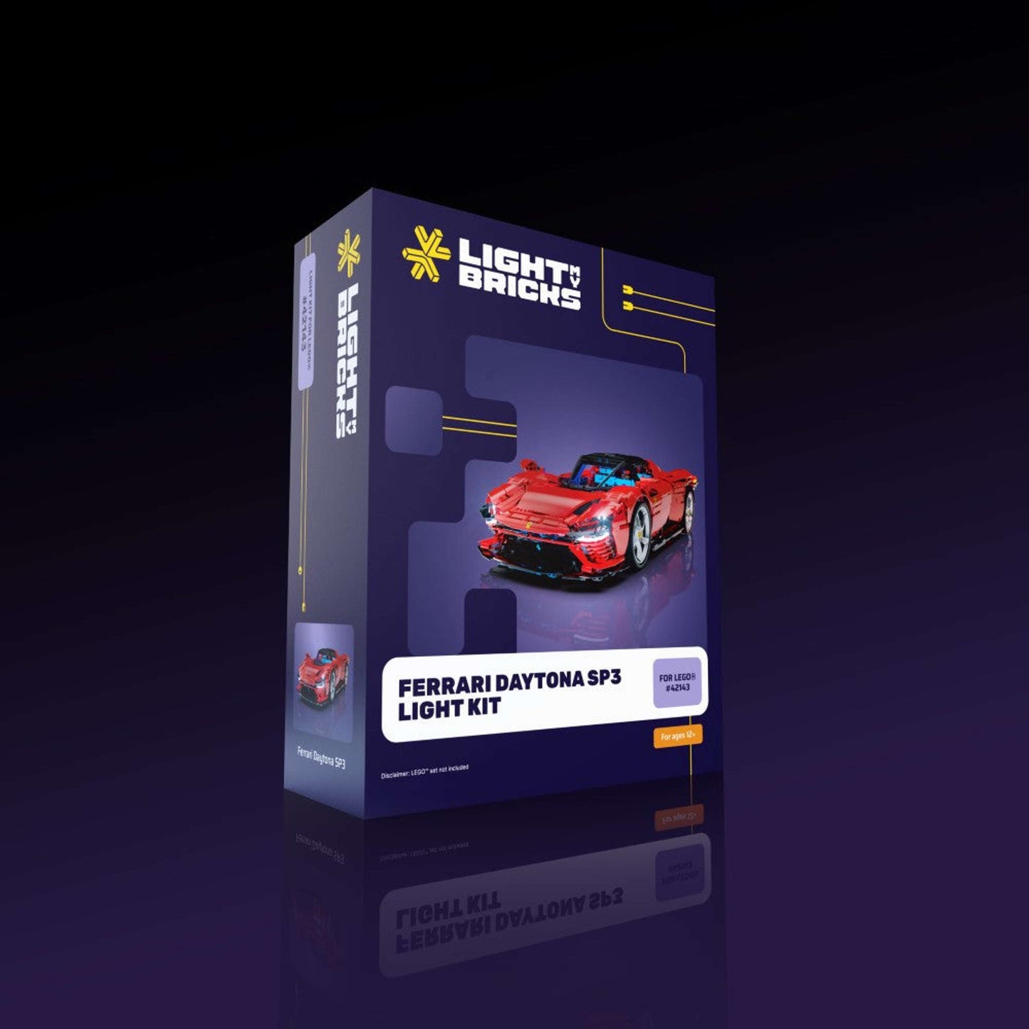 Light Kit for LEGO® Ferrari Daytona SP3 #42143