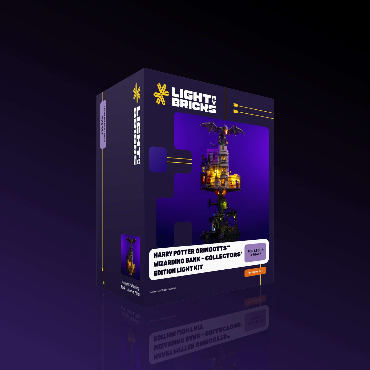 Light Kit for LEGO® Gringotts™ Wizarding Bank – Collectors' Edition #76417