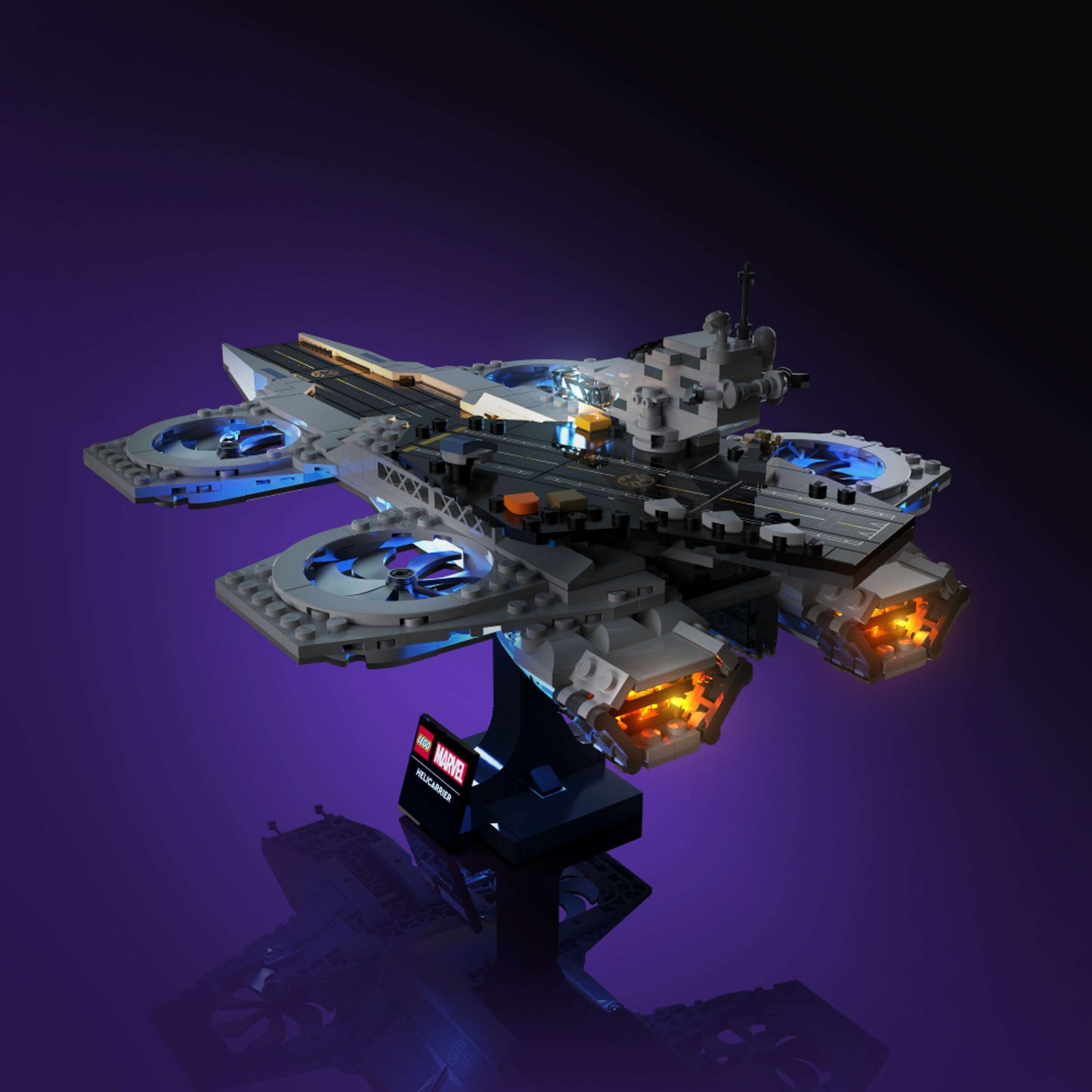 Light Kit for LEGO® Marvel The Avengers Helicarrier #76295