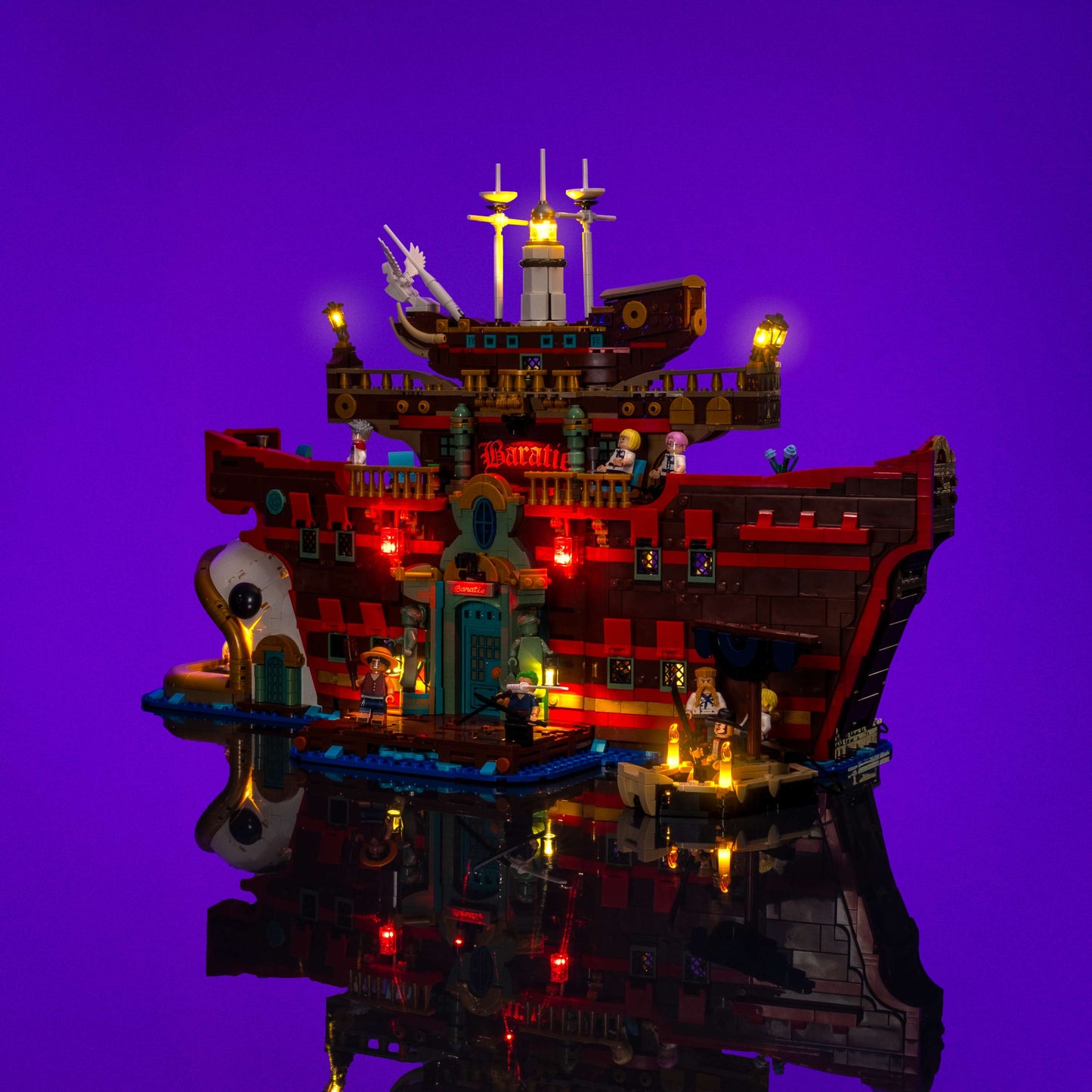 Light Kit for LEGO® ONE PIECE The Baratie Floating Restaurant #75640