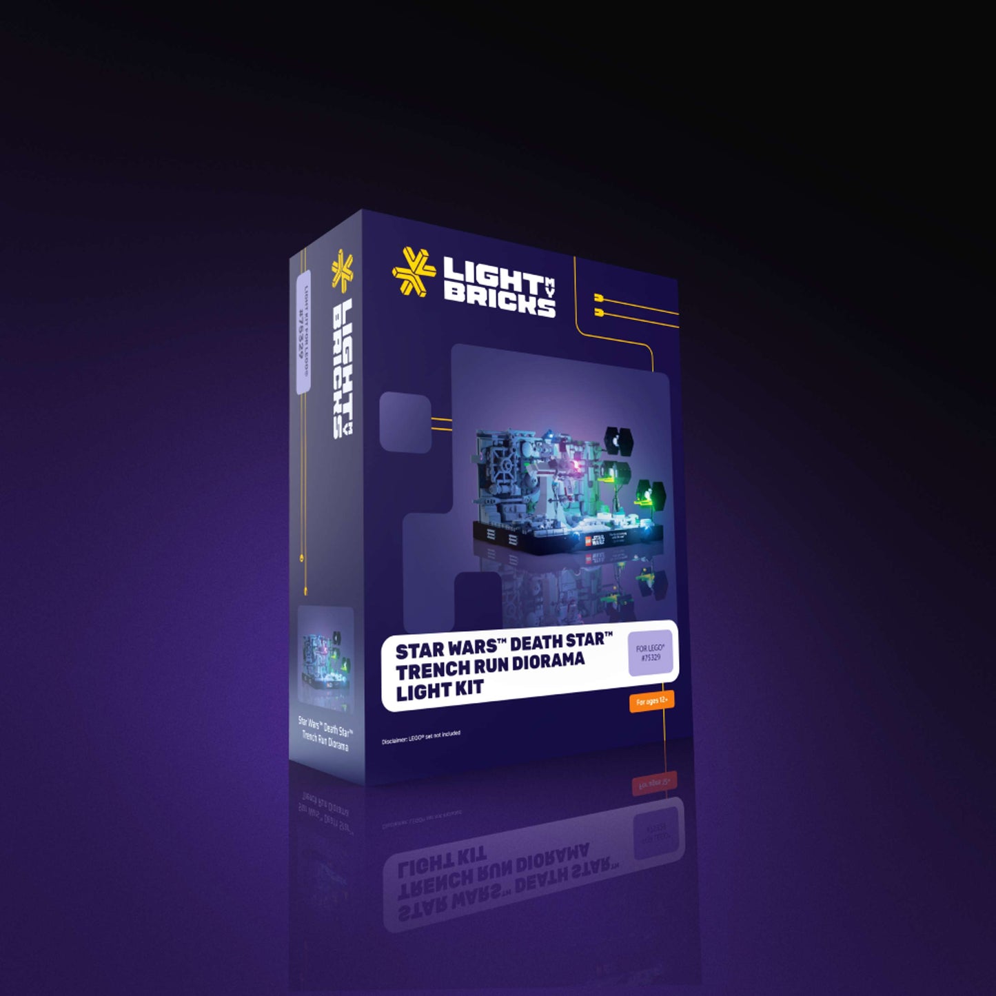 Light Kit for LEGO® Star Wars Death Star Trench Run Diorama #75329