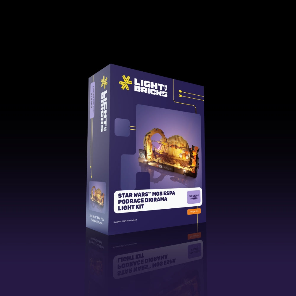 LMB 2.0 Light Kit for LEGO® Star Wars Mos Espa Podrace Diorama #75380