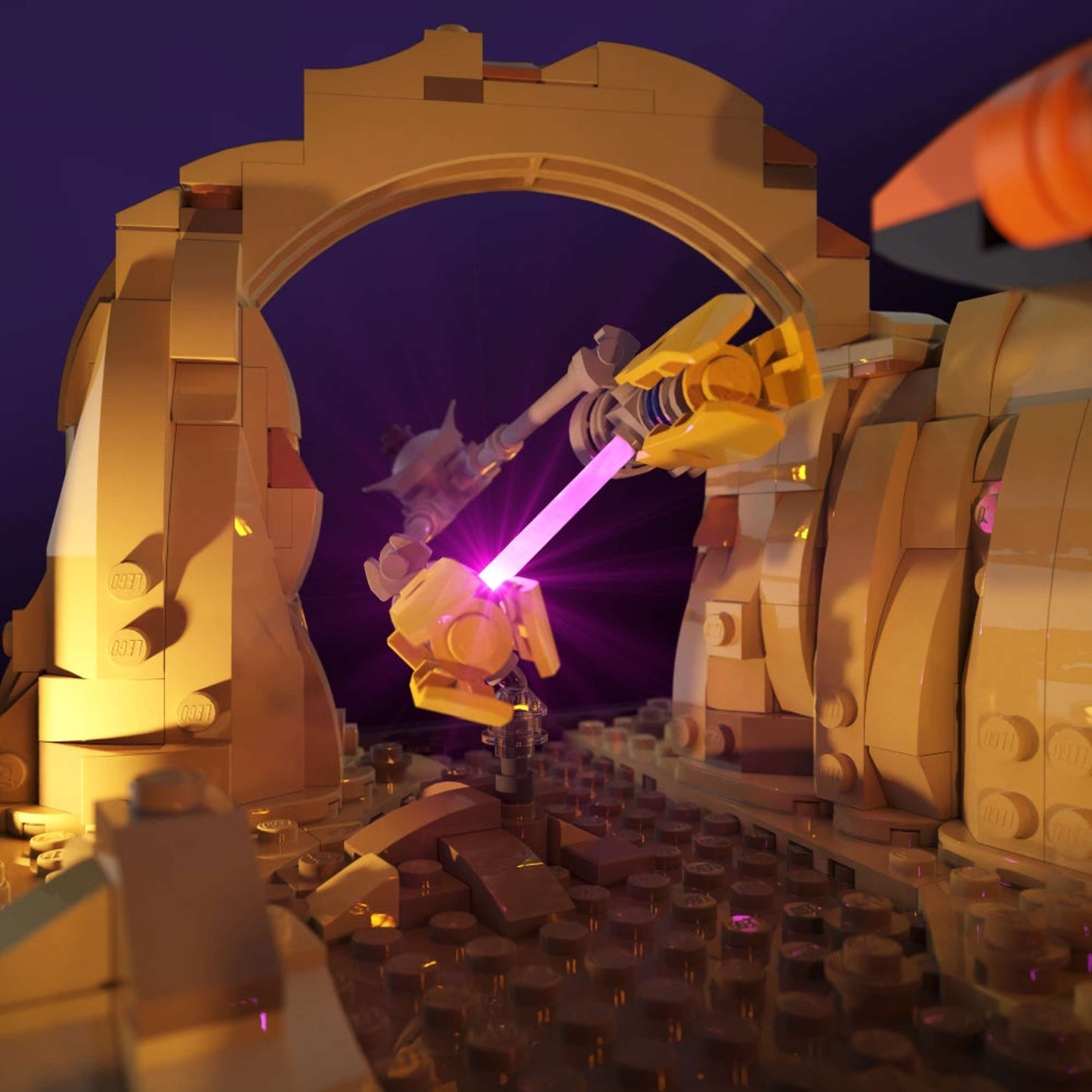 Light Kit for LEGO® Star Wars Mos Espa Podrace Diorama #75380