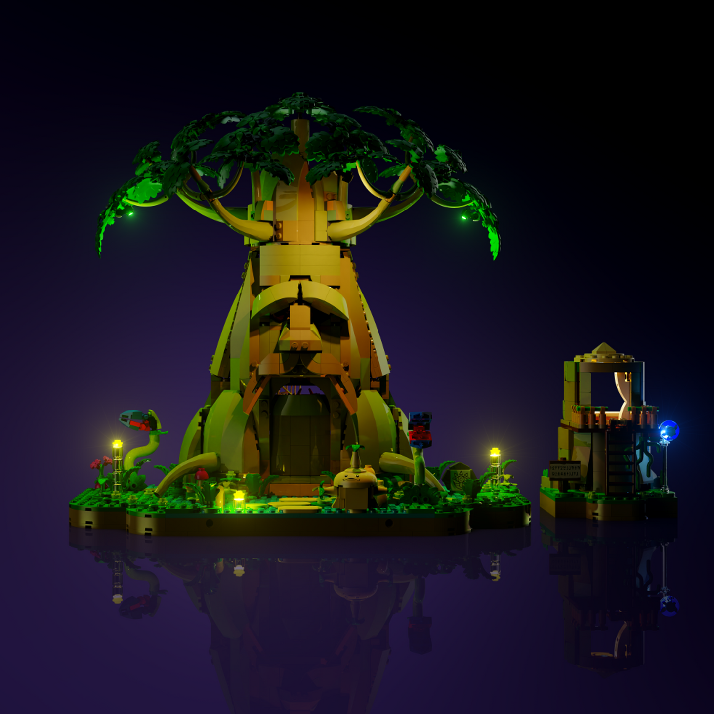 Light Kit for LEGO® The Legend of Zelda Great Deku Tree 2-in-1 #77092