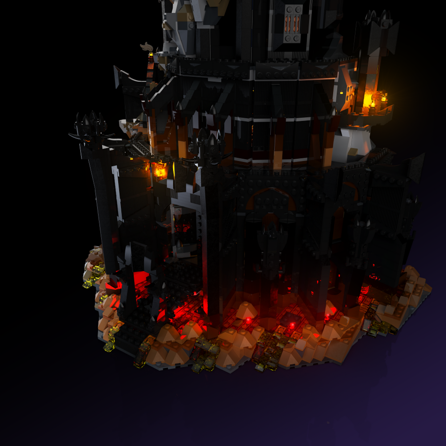 Light Kit for LEGO® The Lord of the Rings: Barad-dur #10333