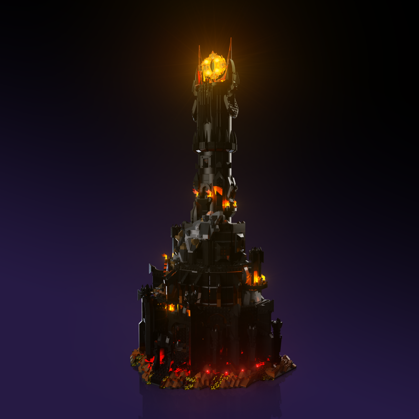 Light Kit for LEGO® The Lord of the Rings: Barad-dur #10333