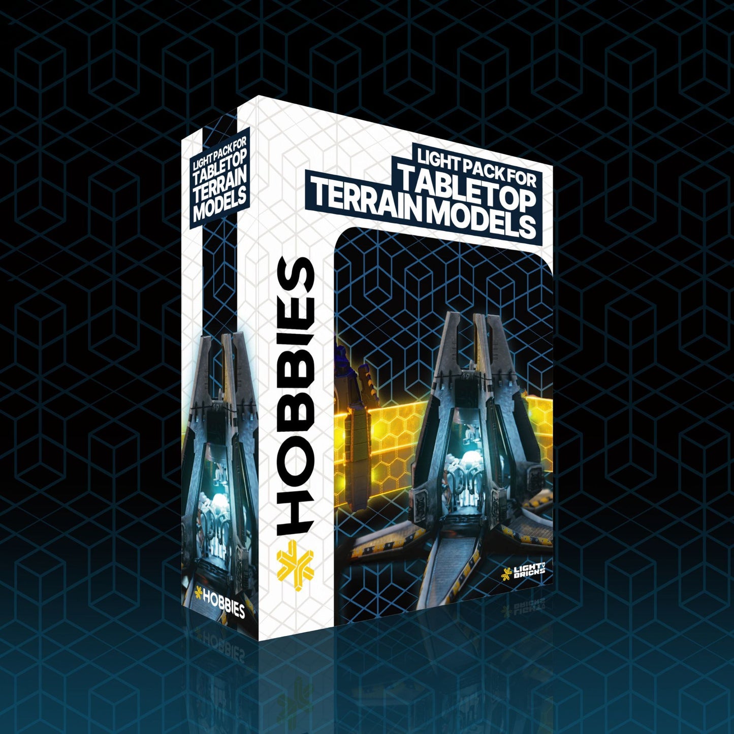 LMB Hobbies Tabletop Terrain Model Kit Light Pack