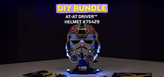 DIY Light Bundle for LEGO® AT-AT Driver Helmet #75429