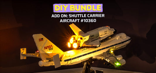 Add-On DIY Light Bundle for LEGO® Shuttle Carrier Aircraft #10360