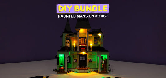 DIY Light Bundle for LEGO® Haunted Mansion #31167