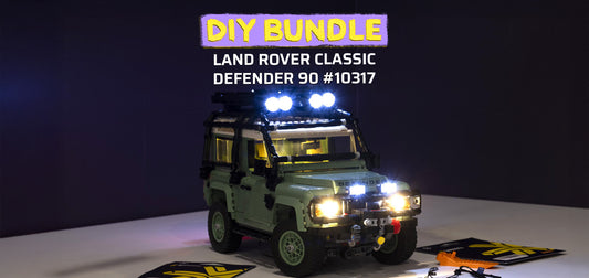 DIY Light Bundle for LEGO® Land Rover Classic Defender 90 #10317
