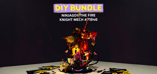 DIY Light Bundle for LEGO® NINJAGO The Fire Knight Mech #71846