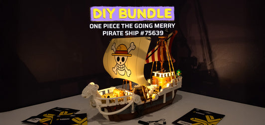 DIY Light Bundle for LEGO® ONE PIECE The Going Merry Pirate Ship #75639