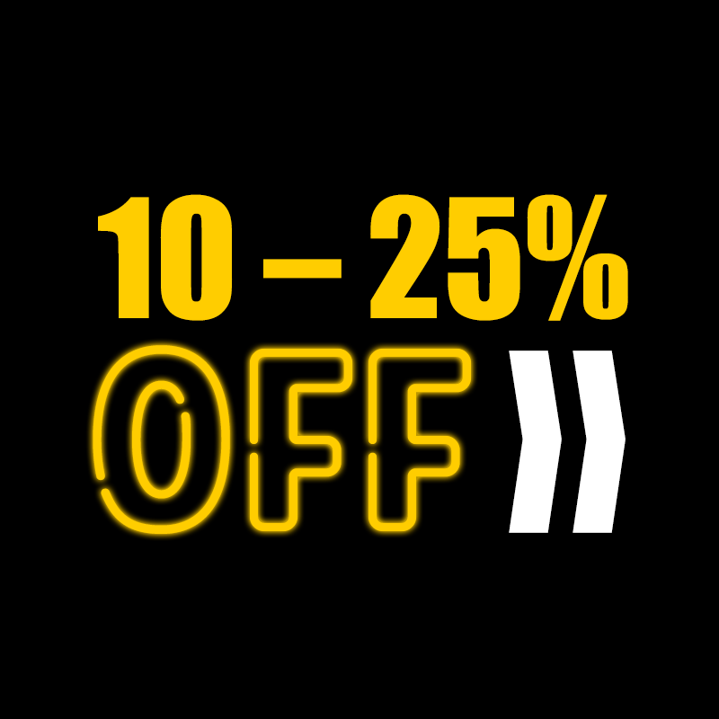 10% - 25% OFF DIY COMPONENTS