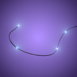 LMB 2.0 Astro Light String Rotating Sequence Effect 4 LEDs - Cool White 15cm