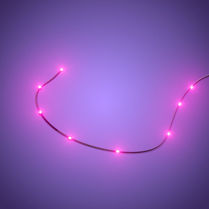 Astro Light String 8 LEDs Fork End - Pink 15cm | Light My Bricks ...