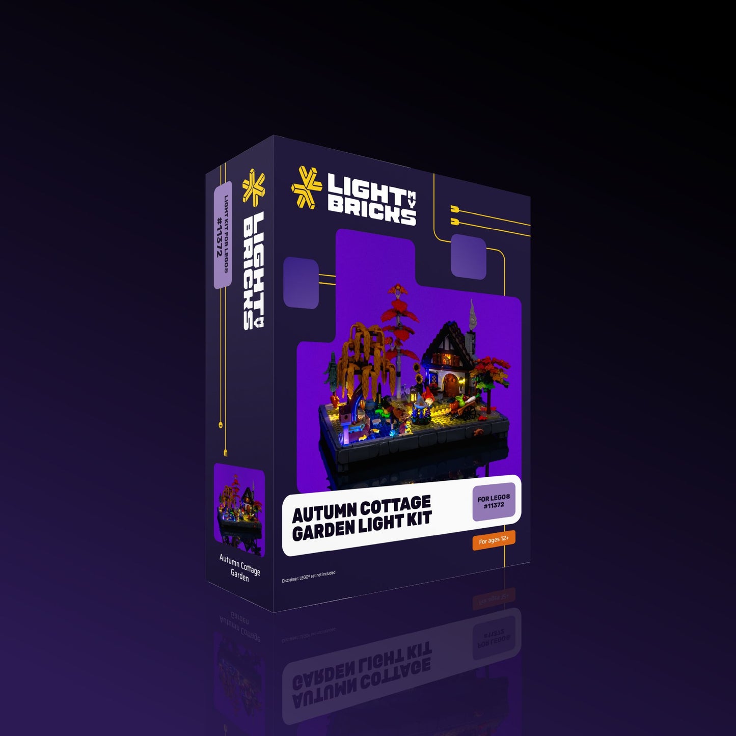 Light Kit for LEGO® Autumn Cottage Garden #11372