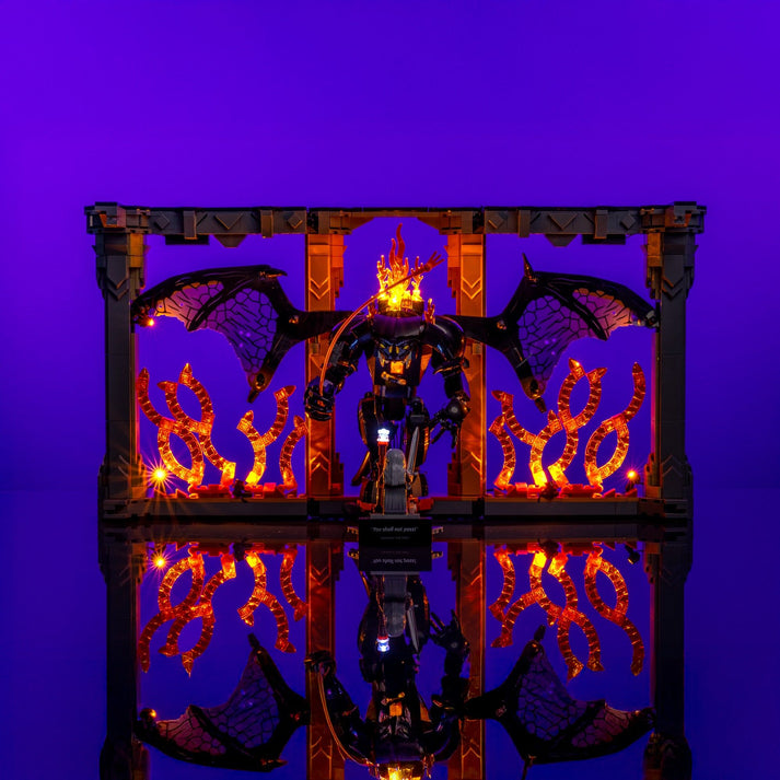 Light Kit for LEGO® The Lord of the Rings Balrog™ Book Nook #10367 ...