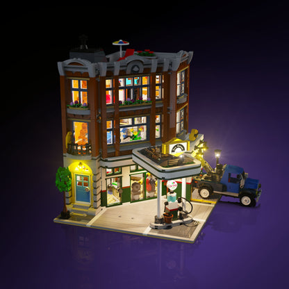 Light Kit for LEGO® Corner Garage #10264