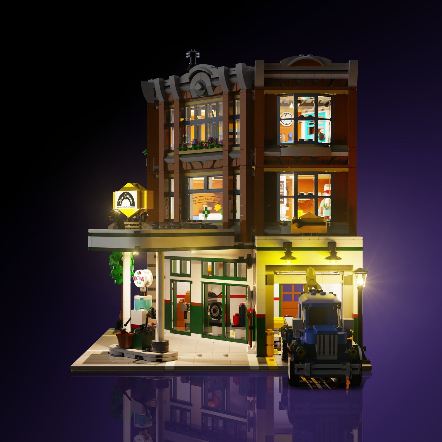 Light Kit for LEGO® Corner Garage #10264