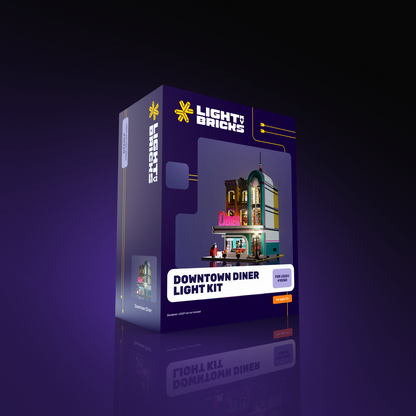 Light Kit for LEGO® Downtown Diner #10260