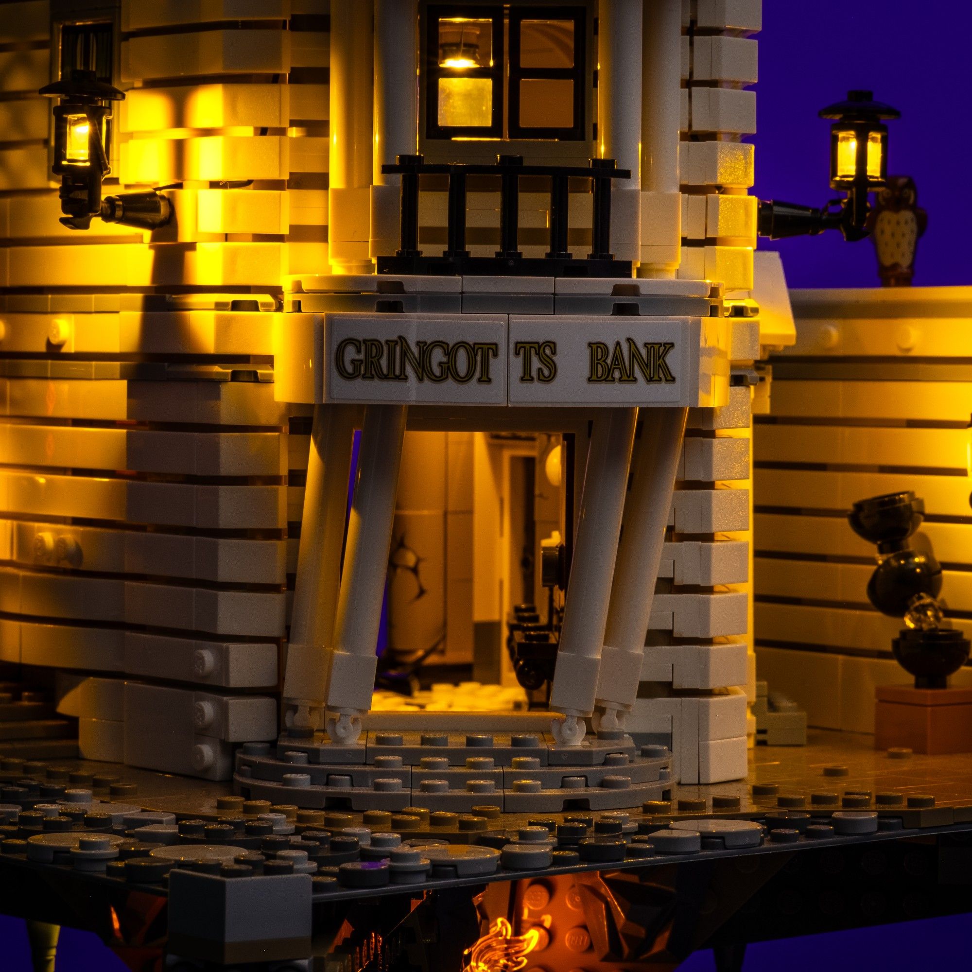 Light Kit for LEGO® Gringotts™ Wizarding Bank – Collectors