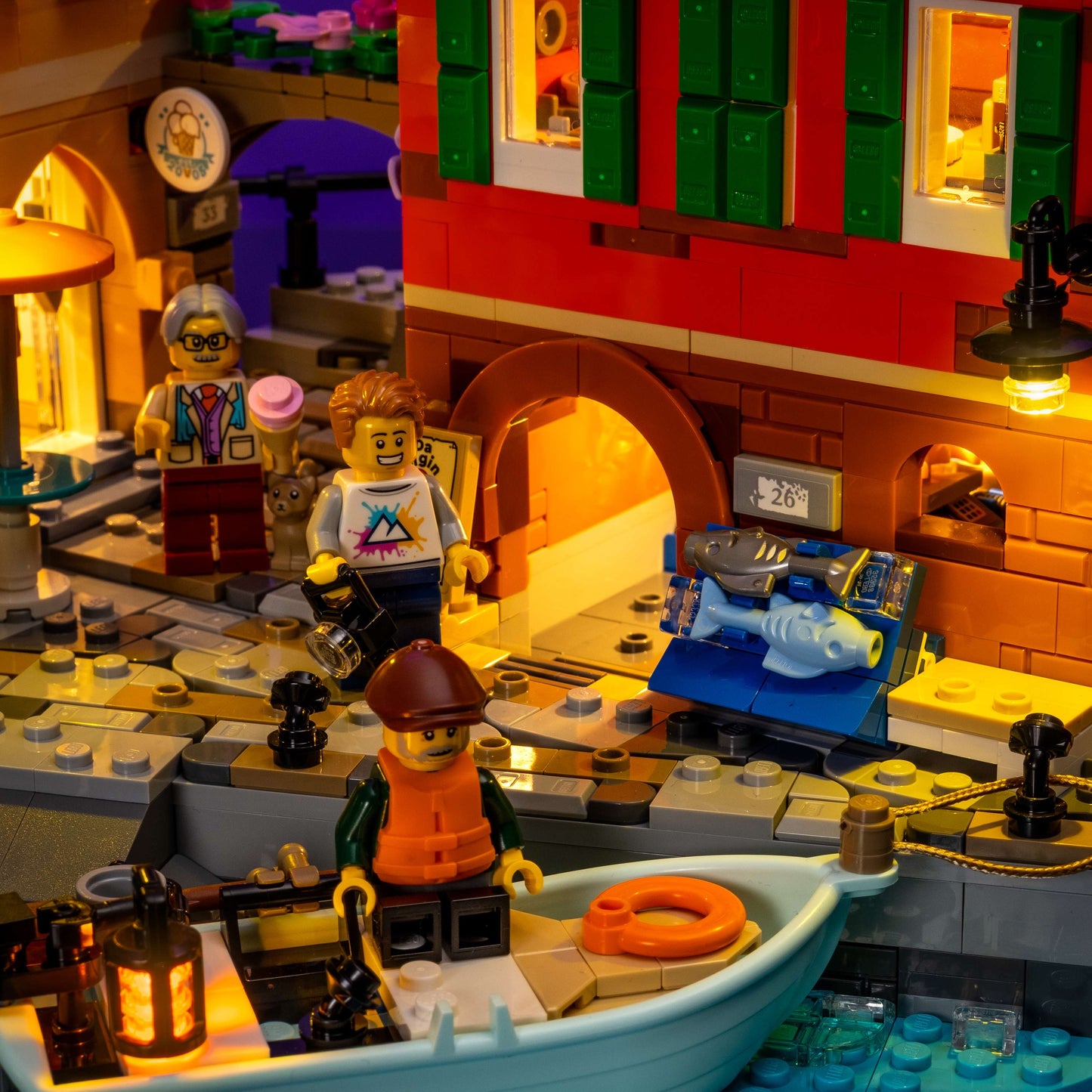 Light Kit for LEGO® Italian Riviera #21359