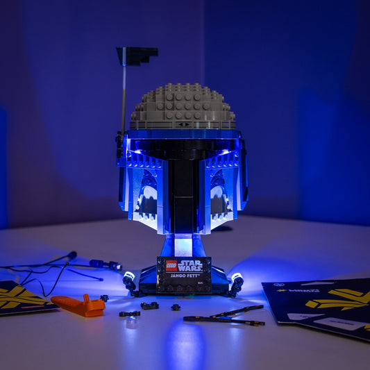 LEGO® Jango Fett™ Helmet #75408 DIY Light Bundle