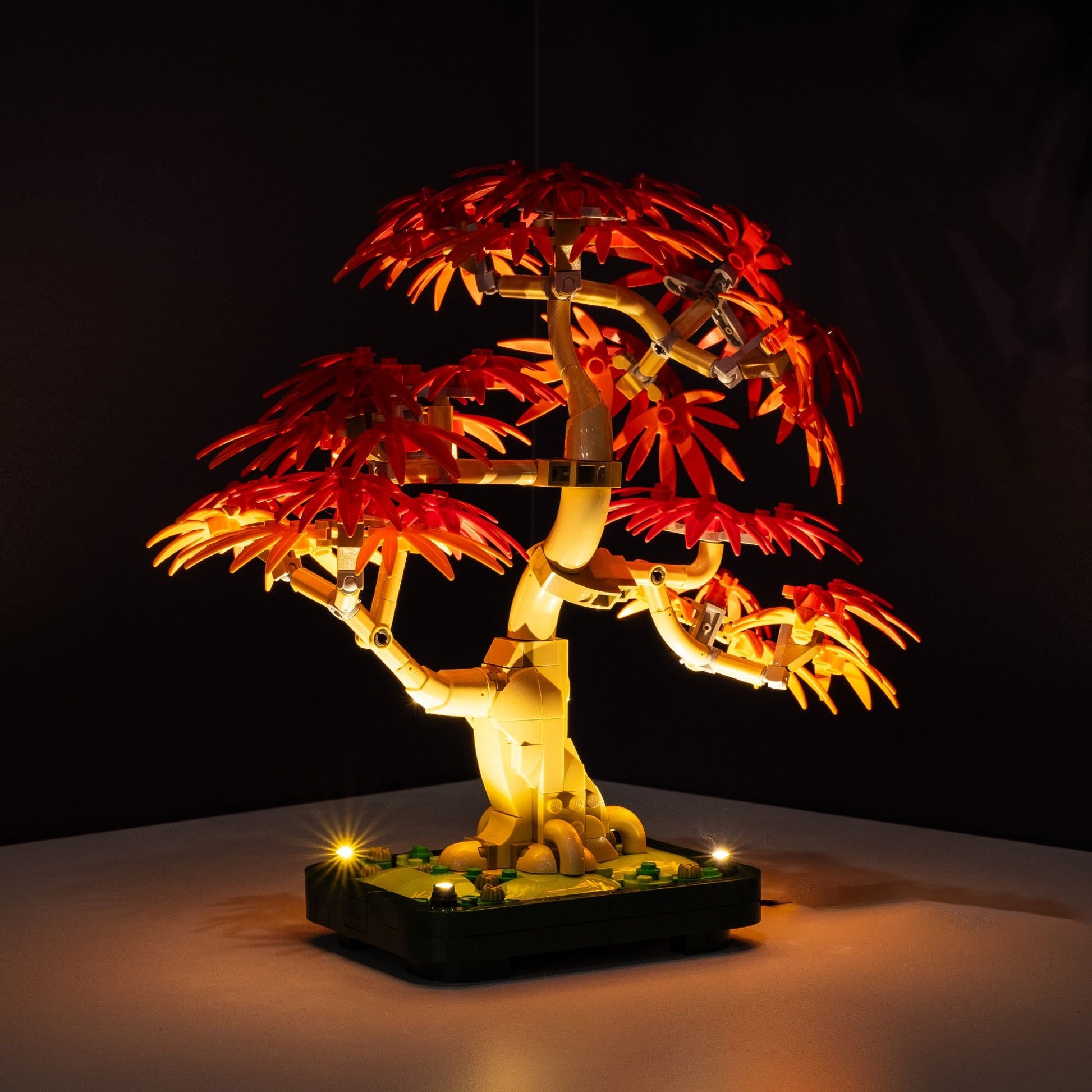 bonsai tree lego australia LEGO® Japanese Red Maple Bonsai Tree #10348 DIY Light Bundle