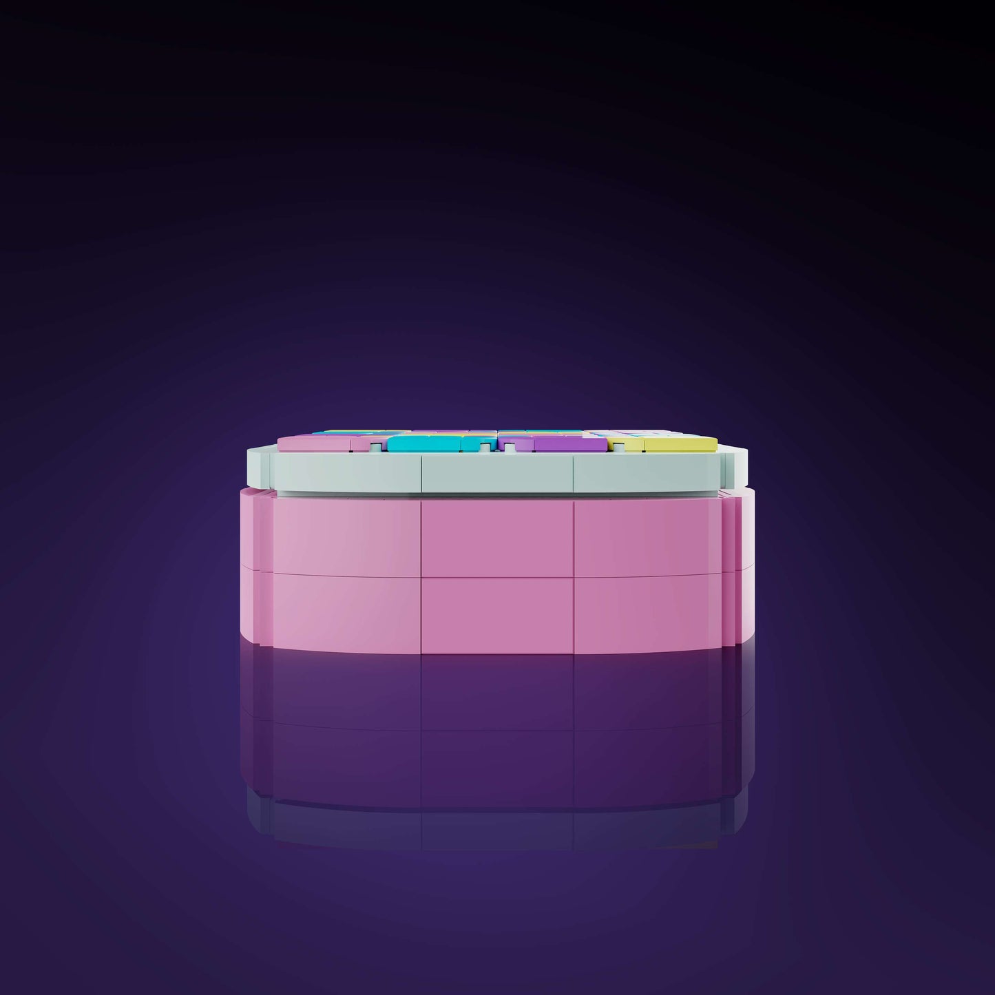 LMB Creations Jewellery Box Pastel Pink #30001