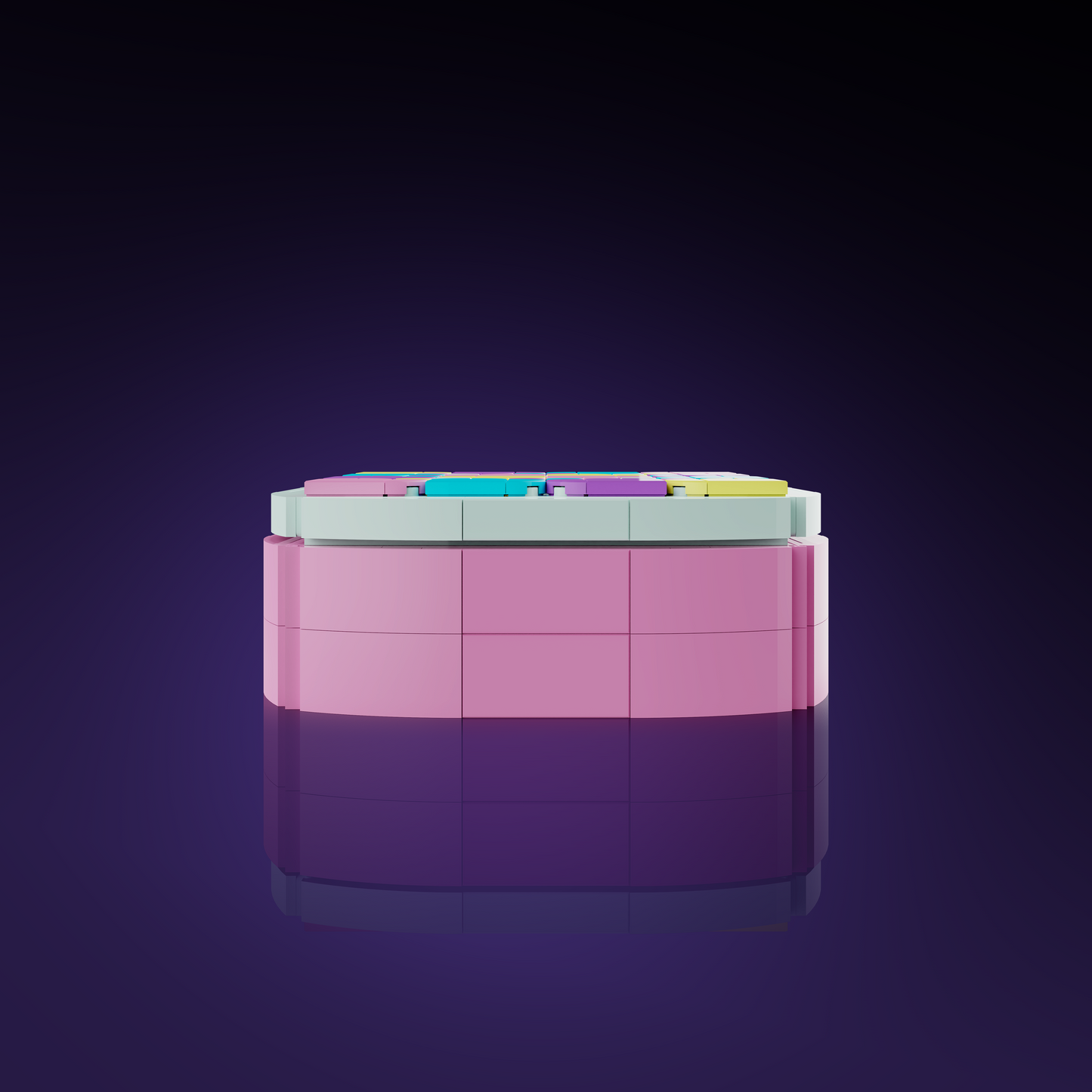LMB Creations Jewellery Box Pastel Pink #30001