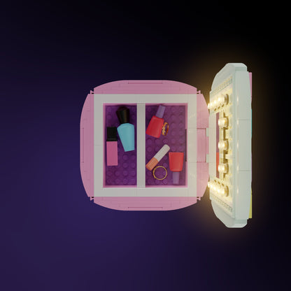 LMB Creations Jewellery Box Pastel Pink #30001