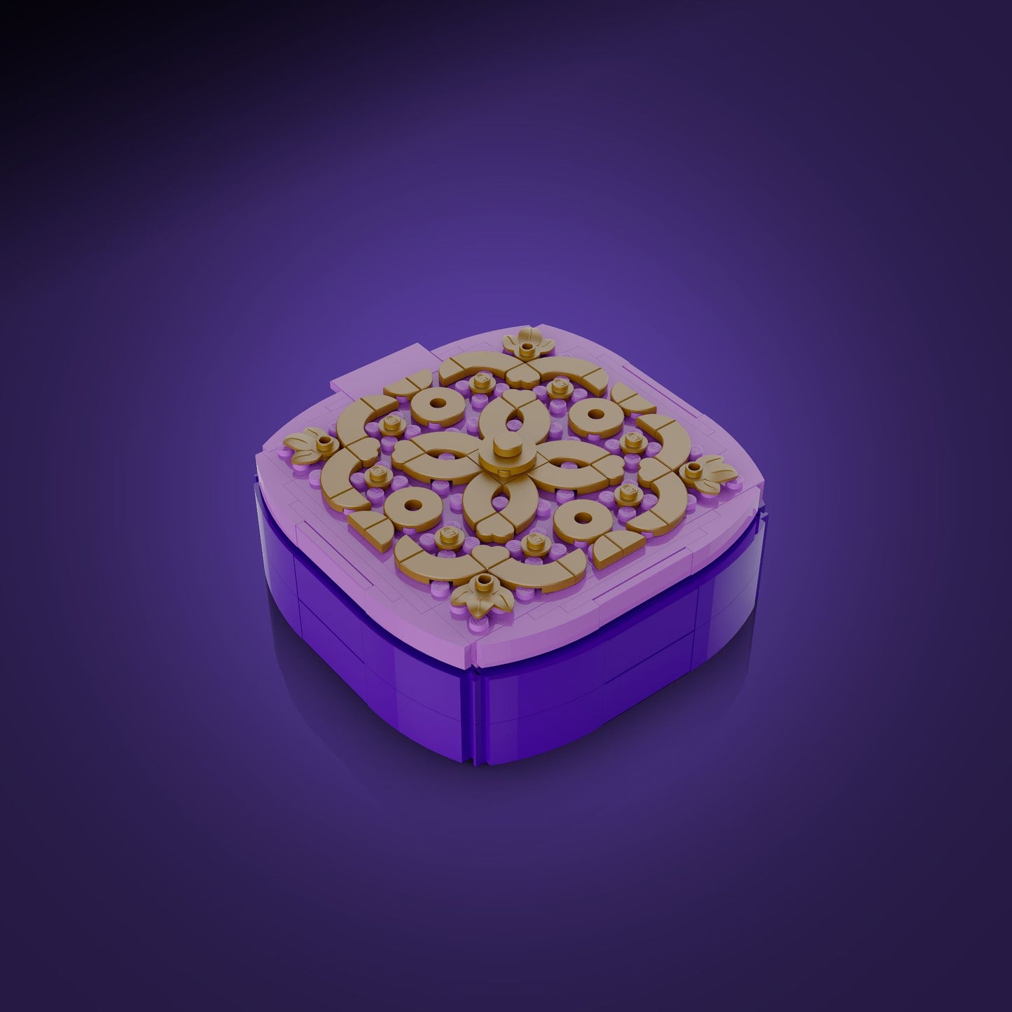 LMB Creations Jewellery Box Royal Purple #30002