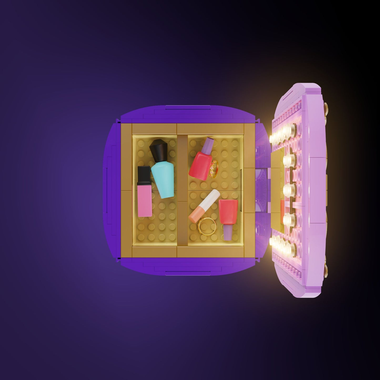 LMB Creations Jewellery Box Royal Purple #30002