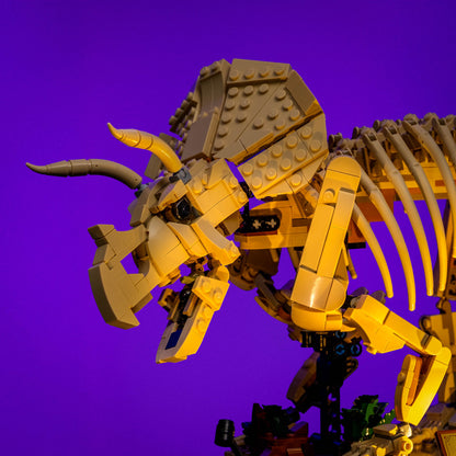 Light Kit for LEGO® Jurassic World Dinosaur Fossils: Triceratops #77985