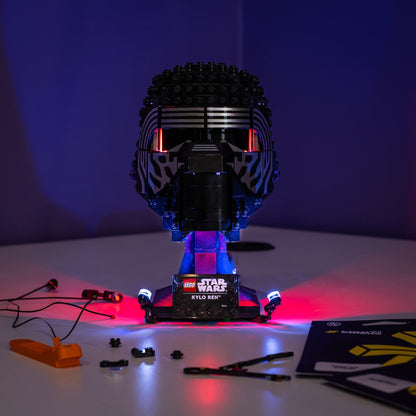 LEGO® Kylo Ren Helmet #75415 DIY Light Bundle