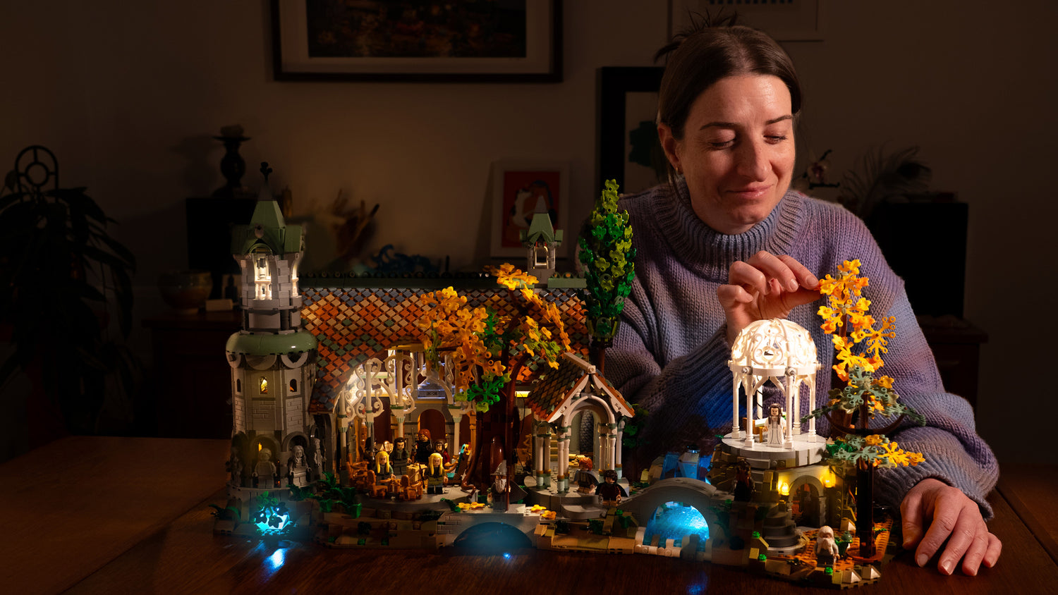 LEGO® Rivendell with Lighting