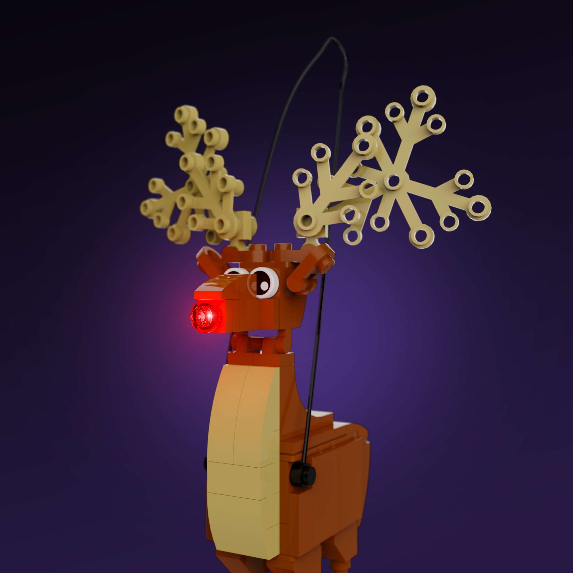 Light My Bricks™ Creations Reindeer Hanging Ornament #10001