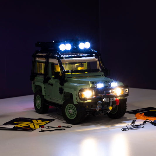 LEGO® Land Rover Classic Defender 90 #10317 DIY Light Bundle