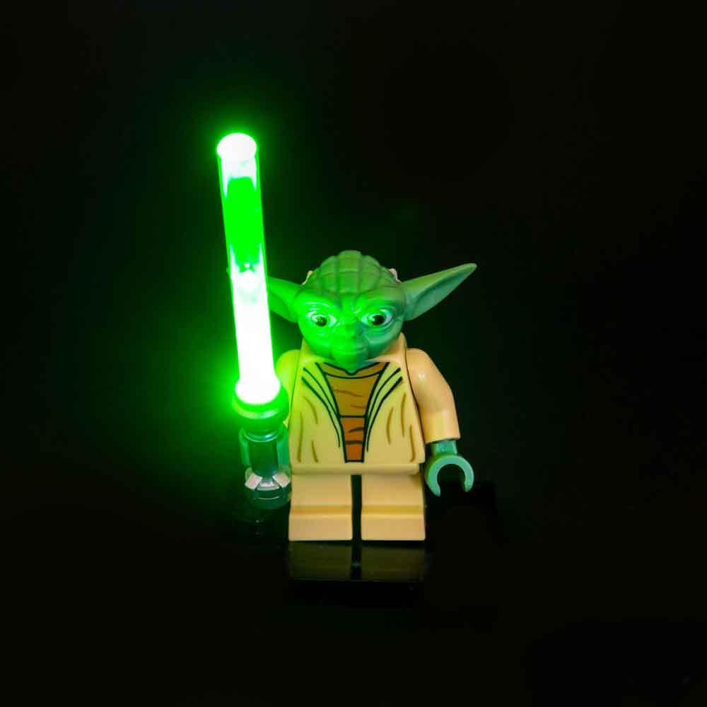 LED LEGO Star Wars Lightsaber 5cm Light - Green