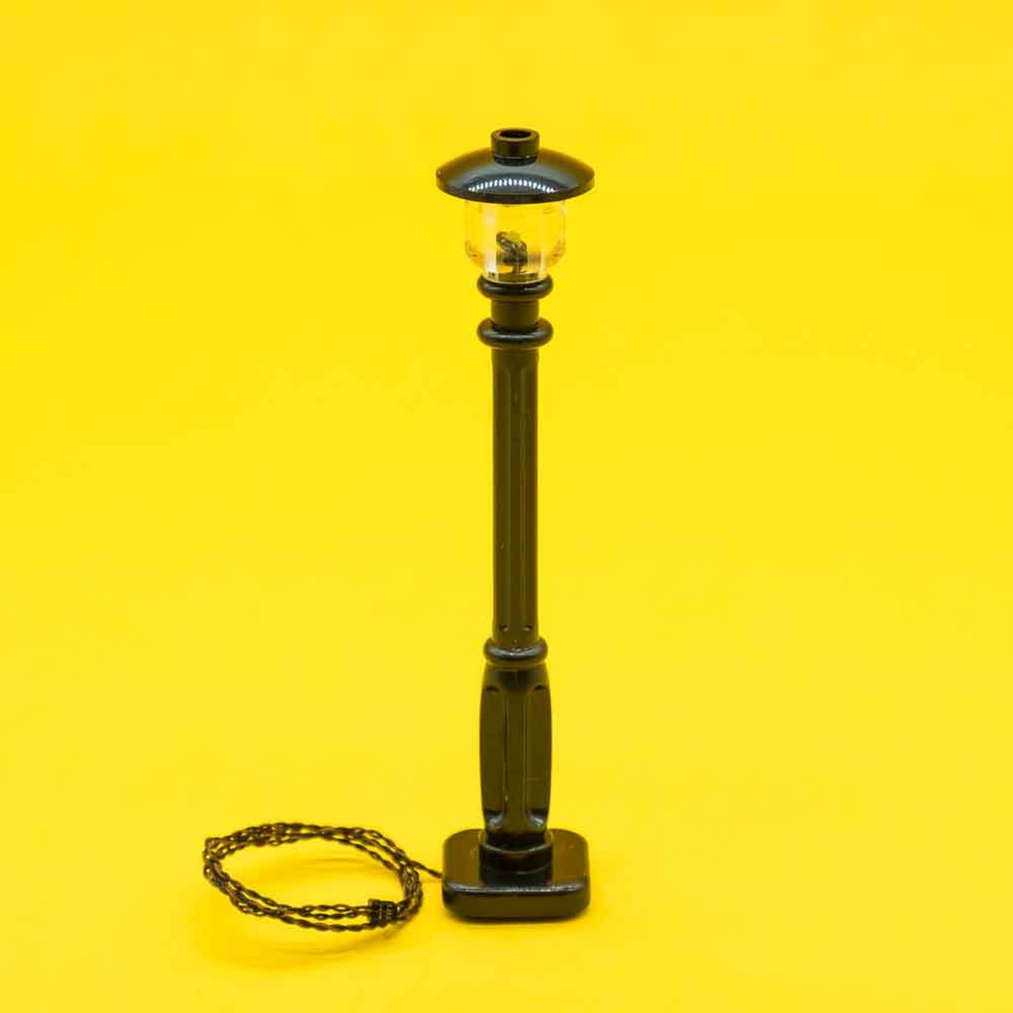 LEGO Lamp Post With LED Installed
