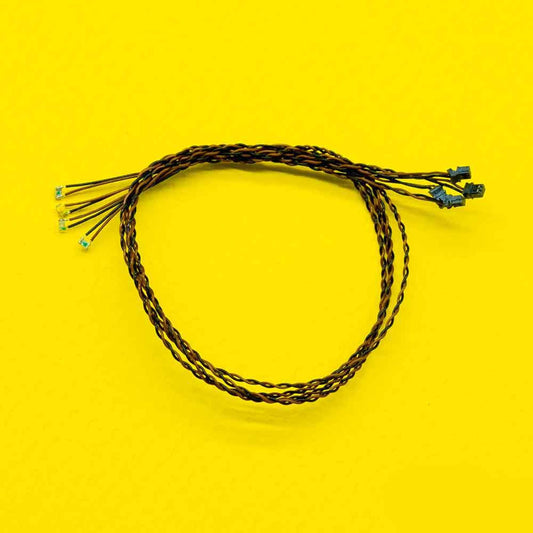 Micro Bit Lights (Flashing White) 30cm - (4 pack)