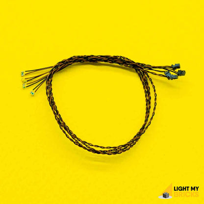 Micro Bit Lights (Flashing White) 15cm (4 pack)